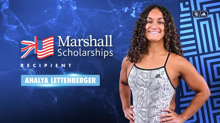 Swimming's Ahalya Lettenberger Named a 2024 Marshall Scholar