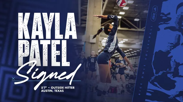 Volleyball Signs Kayla Patel for 2024 Season