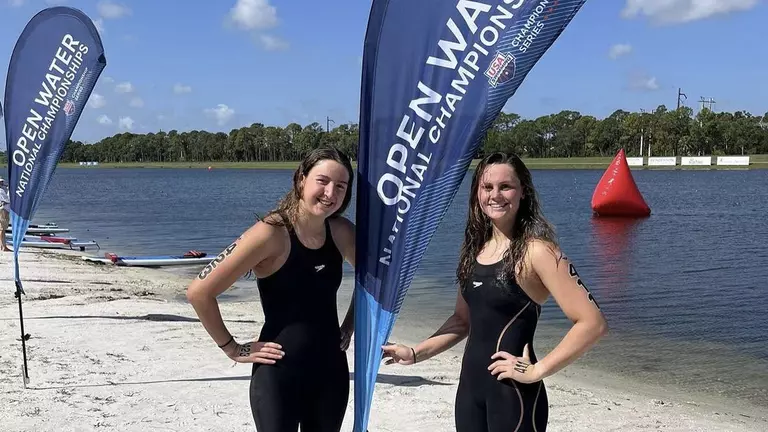 Dyson and Campbell earn Top 25 Finishes at Open Water Nationals