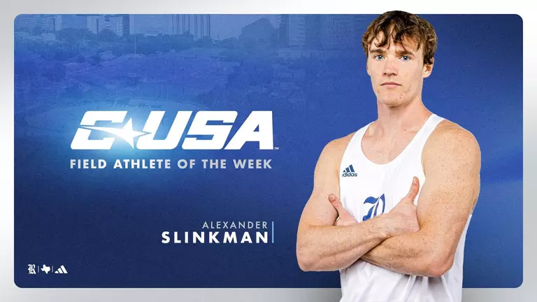Slinkman Named C-USA Field Athlete of the Week