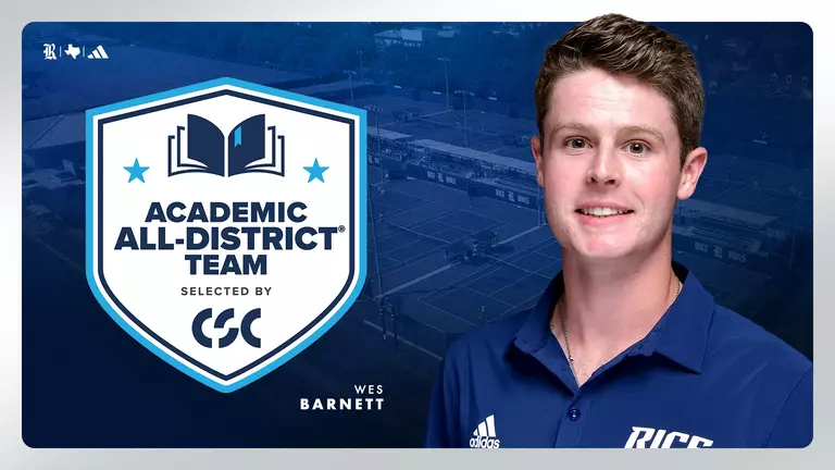 Barnett Named To College Sports Communicators Academic All-District® Men’s Tennis Team