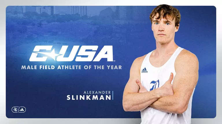 Slinkman Named C-USA Male Field Athlete of the Year