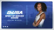 Mickles Earns C-USA Spirit of Service Award