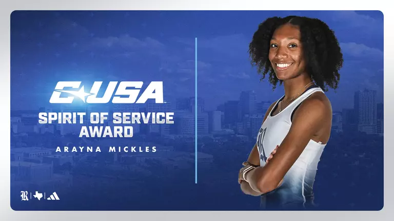 Mickles Earns C-USA Spirit of Service Award