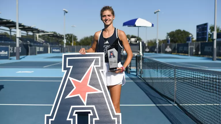 Ratkovic Wins AAC Women's Singles Individual Championship