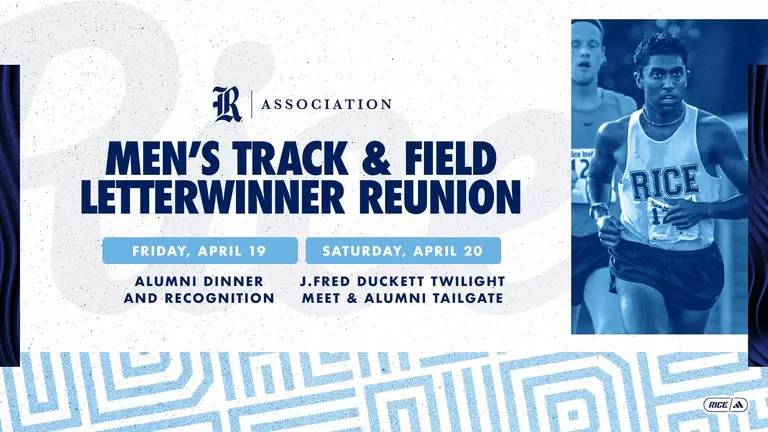 Men's Track and Field Letterwinner Reunion Registration Now Open