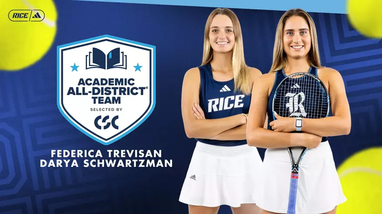 Trevisan and Schwartzman Named to CSC Academic All-District Women’s Tennis Team