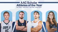 Four Owls Named AAC Scholar-Athletes of the Year