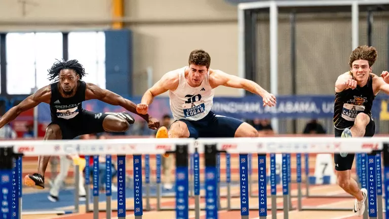Edgar Reaches Podium to Close AAC Championships