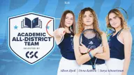 Women's Tennis Earns Three CSC Academic All-District Distinctions