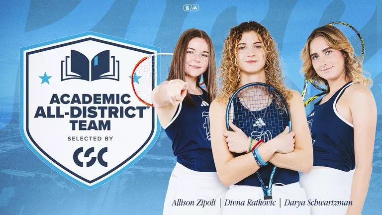 Women's Tennis Earns Three CSC Academic All-District Distinctions