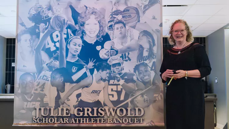 Rice Honors 2026 Scholar-Athletes, Julie Griswold