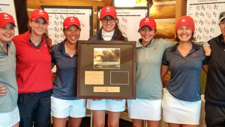 Spiders Women's Golf Claims Tournament Title