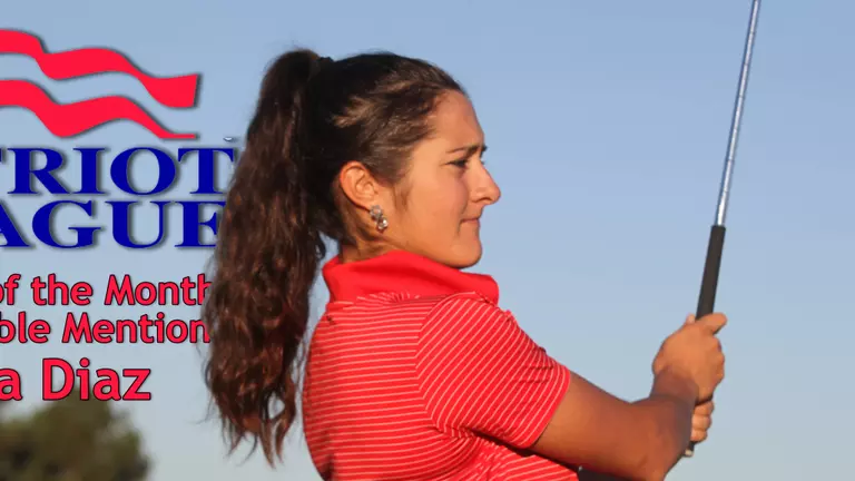 Elsa Diaz Earns Patriot League Honorable Mention Accolades