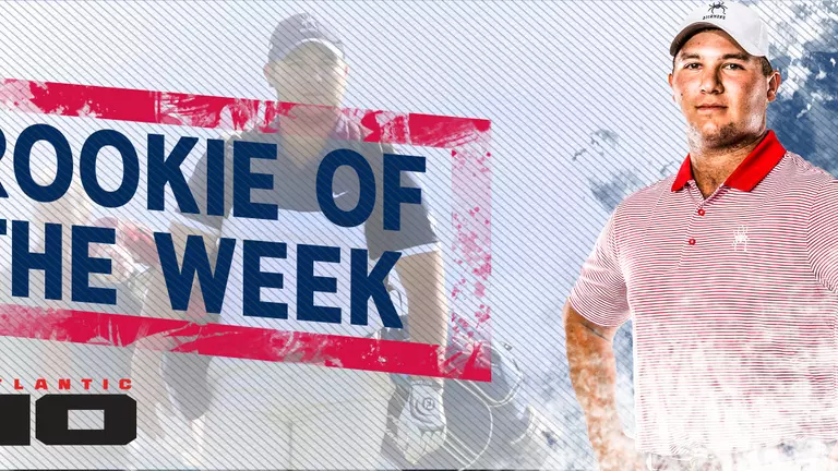 Andrew Sciarretta Named Atlantic 10 Rookie of the Week
