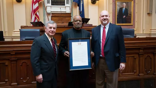 Pioneer Weldon Edwards Honored At Virginia General Assembly