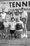 1982 Women's Tennis   Team of Distinction