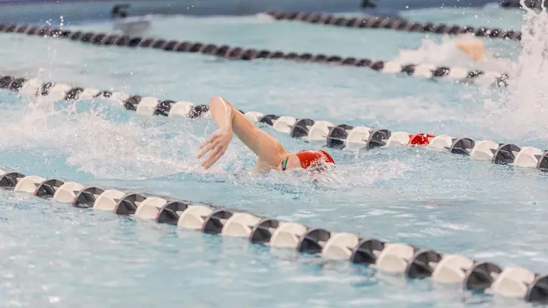 Swimming and Diving Fall On the Road to James Madison