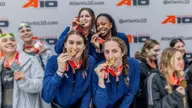 Spiders Break School Record on the Second Day of Atlantic 10 Championships