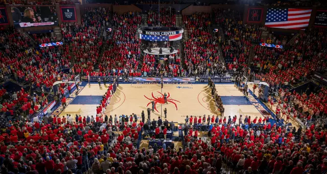 The crowd at Richmond game vs VCU during the 2023-24 season