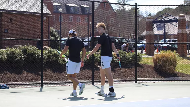 Men’s Tennis Falls to Dayton Saturday at Home