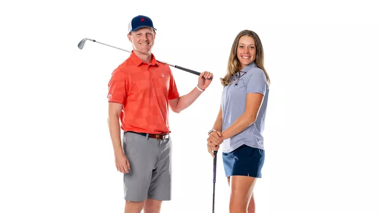 Ekert, Lydic Selected to A-10 All-Academic Golf Teams