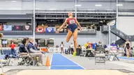 Wise Wins Long Jump at VCU Rams Indoor Invitational