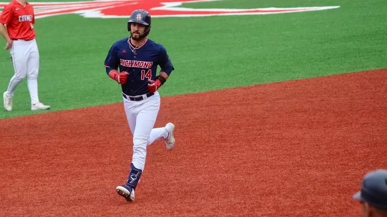 Late Rally Falls Short for Spider Baseball Against Binghamton