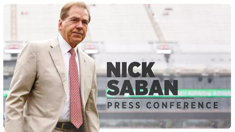 Coach Saban Press Conference
