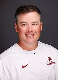 Alabama softball assistant coach Adam Arbour 2023-24 headshot