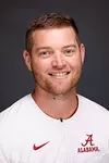 Alabama softball assistant coach Lance McMahon 2023-24 headshot