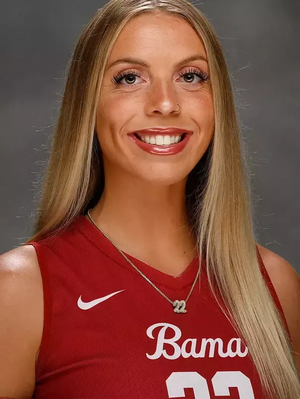 2026 Alabama Volleyball Kyla Dunaway Headshot