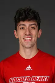 Adhurim Tetaj. The SHU Men's & Women's Tennis team photos taken at the Pitt Center, Sacred Heart University, Fairfield, CT. Monday, September 25, 2023. Photo by: Mark F. Conrad