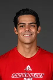 Lefteri Apostolou. The SHU Men's & Women's Tennis team photos taken at the Pitt Center, Sacred Heart University, Fairfield, CT. Monday, September 25, 2023. Photo by: Mark F. Conrad