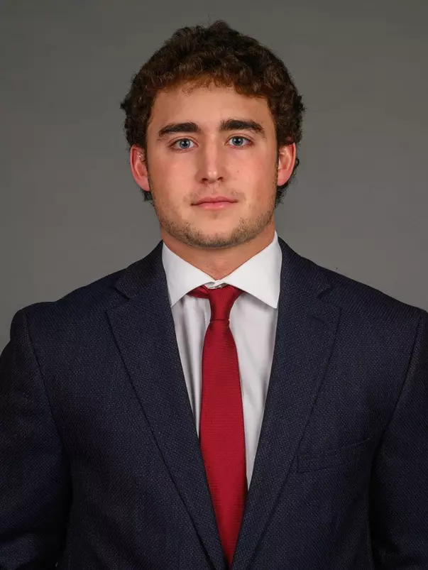 Aidan Burke. The SHU Men's Lacrosse team photos taken today at the Pitt Center Sacred Heart University Fairfield, CT. Monday, December 4, 2023. Photo by: Mark F. Conrad