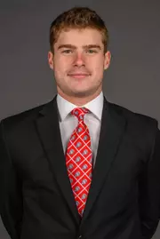 Alex Pazienza. The SHU Men's Lacrosse team photos taken today at the Pitt Center Sacred Heart University Fairfield, CT. Monday, December 4, 2023. Photo by: Mark F. Conrad