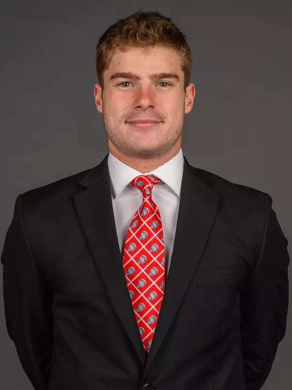 Alex Pazienza. The SHU Men's Lacrosse team photos taken today at the Pitt Center Sacred Heart University Fairfield, CT. Monday, December 4, 2023. Photo by: Mark F. Conrad