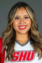 Sacred Heart University cheerleading photo by Tracy Deer-Mirek 8/21/23