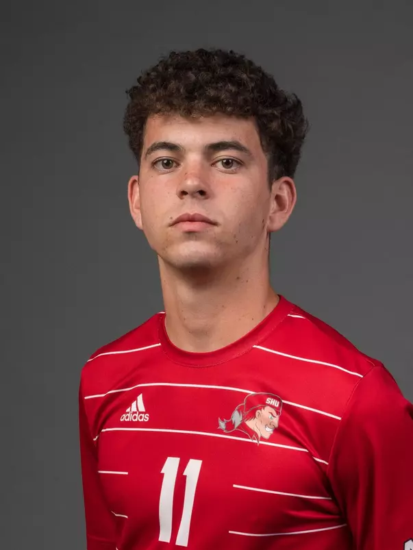 Alejandro Almuzara Romero.The SHU Men's Soccer team photos taken at the Pitt Center, Sacred Heart University, Fairfield CT. Wednesday, August 9, 2023. Photo by: Mark F. Conrad