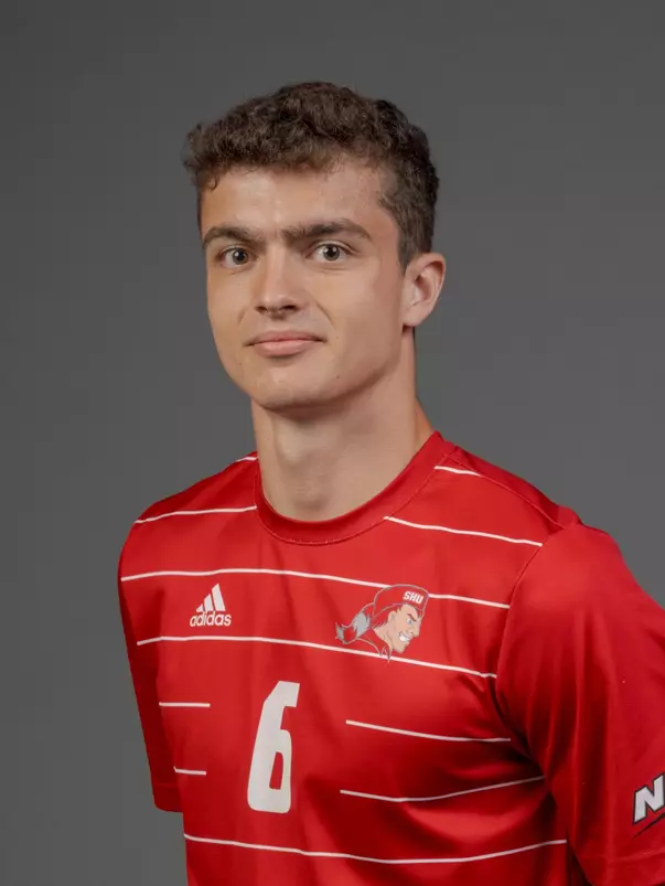 Jorge Gracia Martinez. The SHU Men's Soccer team photos taken at the Pitt Center, Sacred Heart University, Fairfield CT. Wednesday, August 9, 2023. Photo by: Mark F. Conrad