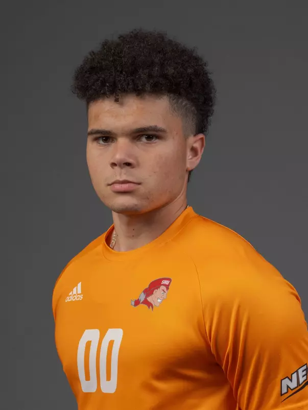 James Squire. The SHU Men's Soccer team photos taken at the Pitt Center, Sacred Heart University, Fairfield CT. Wednesday, August 9, 2023. Photo by: Mark F. Conrad