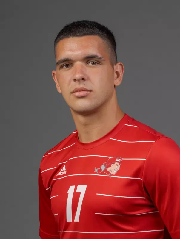Javier Lopez Cayuela.The SHU Men's Soccer team photos taken at the Pitt Center, Sacred Heart University, Fairfield CT. Wednesday, August 9, 2023. Photo by: Mark F. Conrad