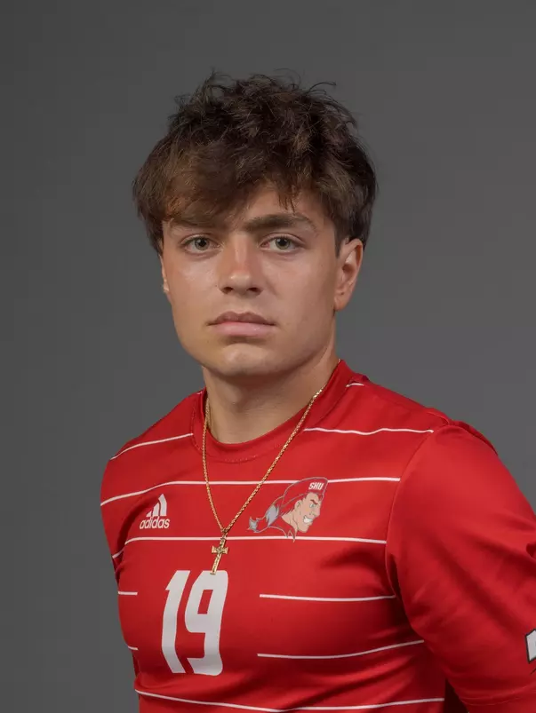 Nicholas Kirby.The SHU Men's Soccer team photos taken at the Pitt Center, Sacred Heart University, Fairfield CT. Wednesday, August 9, 2023. Photo by: Mark F. Conrad