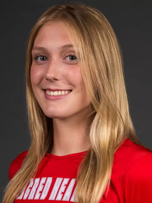 Camryn Luginbuhl. The SHU Women's Volleyball team photos taken at the Bobby Valentine Recreation and Health Center, Sacred Heart University, Fairfield CT. Tuesday, August 8, 2023. Photo by: Mark F. Conrad