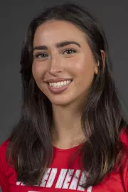 Dominique Felix. The SHU Women's Volleyball team photos taken at the Bobby Valentine Recreation and Health Center, Sacred Heart University, Fairfield CT. Tuesday, August 8, 2023. Photo by: Mark F. Conrad