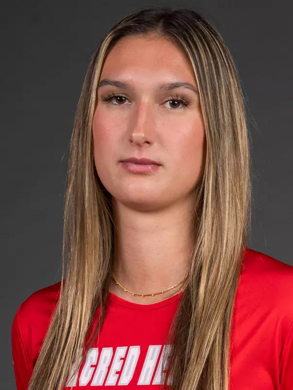 Hunter Coppola. The SHU Women's Volleyball team photos taken at the Bobby Valentine Recreation and Health Center, Sacred Heart University, Fairfield CT. Tuesday, August 8, 2023. Photo by: Mark F. Conrad