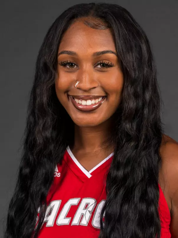 Sajada Bonner .The SHU Women's Basketball team photos taken at the Bobby Valentine Recreation and Health Center, Sacred Heart University, Fairfield CT. Tuesday, August 8, 2023. Photo by: Mark F. Conrad