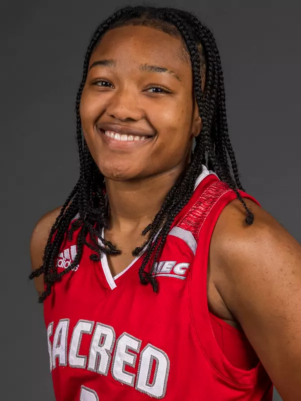 Thai Davis. The SHU Women's Basketball team photos taken at the Bobby Valentine Recreation and Health Center, Sacred Heart University, Fairfield CT. Tuesday, August 8, 2023. Photo by: Mark F. Conrad