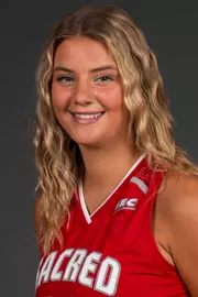 Kelsey Wood. The SHU Women's Basketball team photos taken at the Bobby Valentine Recreation and Health Center, Sacred Heart University, Fairfield CT. Tuesday, August 8, 2023. Photo by: Mark F. Conrad