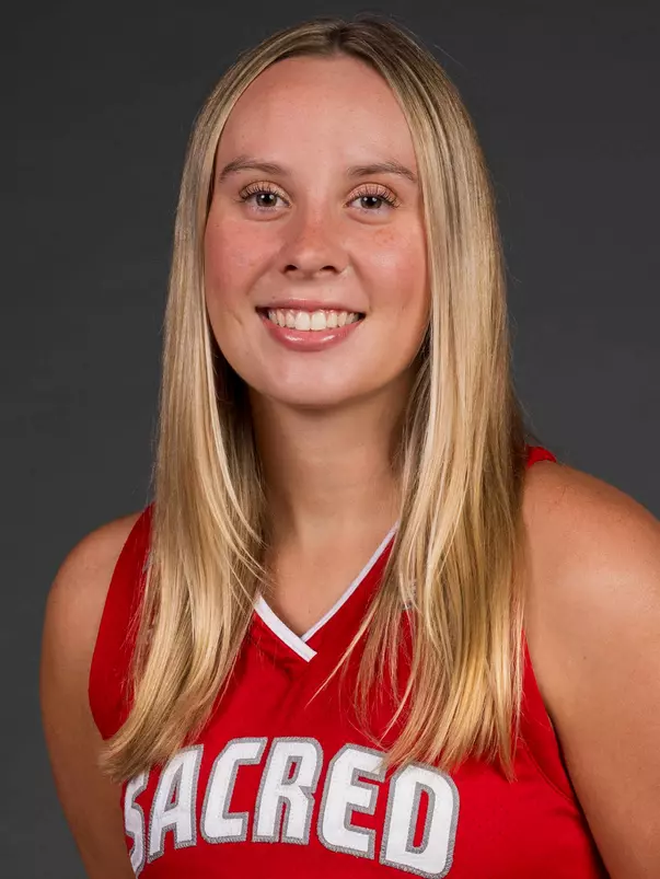 Faith Pappas. The SHU Women's Basketball team photos taken at the Bobby Valentine Recreation and Health Center, Sacred Heart University, Fairfield CT. Tuesday, August 8, 2023. Photo by: Mark F. Conrad